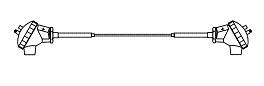 HM40: Terminal Head Type at both ends